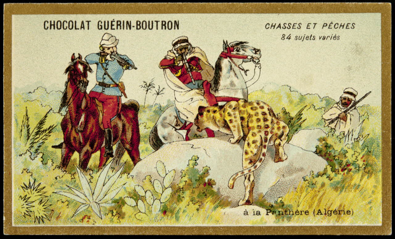 Testu & Massin carte réclame chromo Paris 1889 1995.1.859.65 Photo