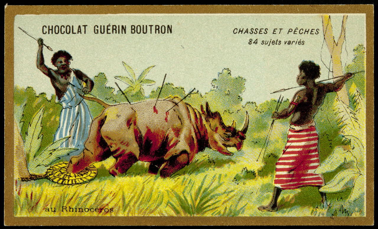 Testu & Massin carte réclame chromo Paris 1889 1995.1.859.71 Photo