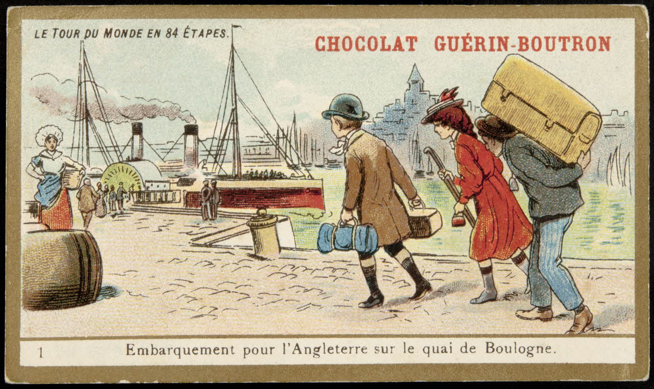 Testu & Massin carte réclame chromo Paris 1900-1903 1995.1.860.1 Photo