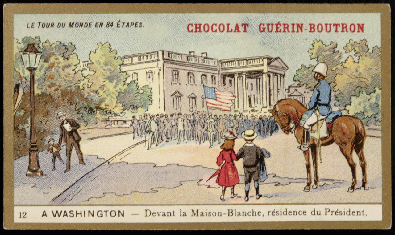 Testu & Massin carte réclame chromo Paris 1900-1903 1995.1.860.12 Photo