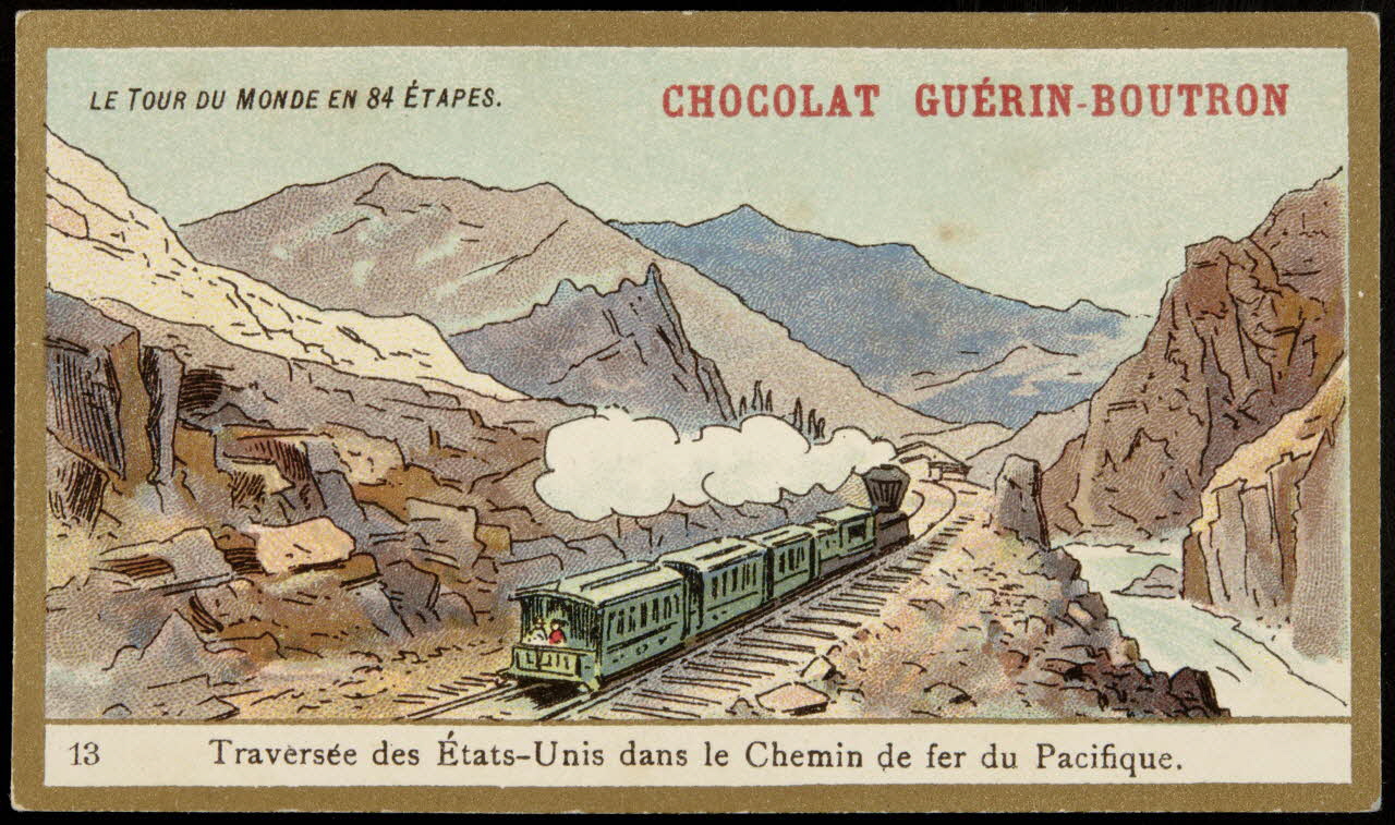 Testu & Massin carte réclame chromo Paris 1900-1903 1995.1.860.13 Photo