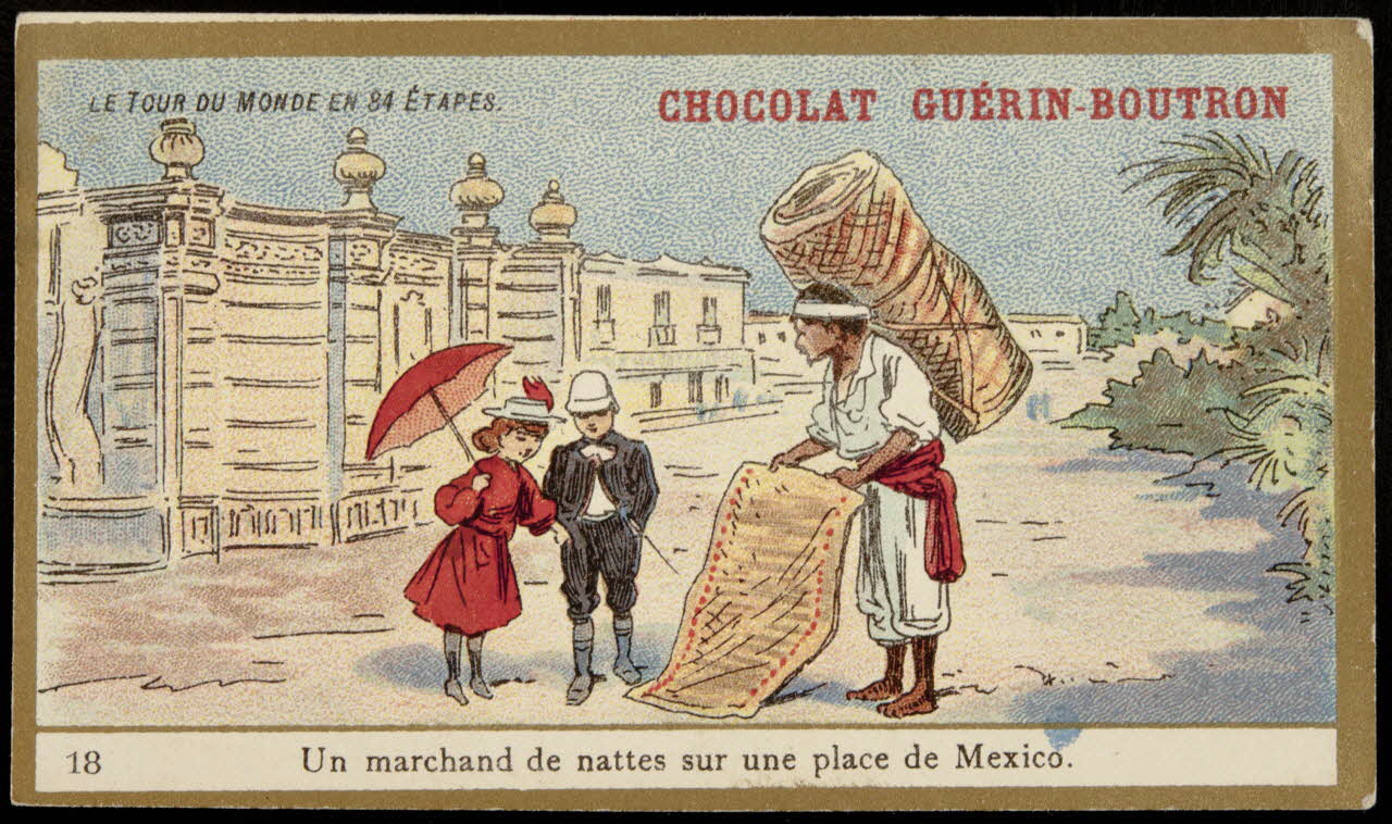 Testu & Massin carte réclame chromo Paris 1900-1903 1995.1.860.18 Photo