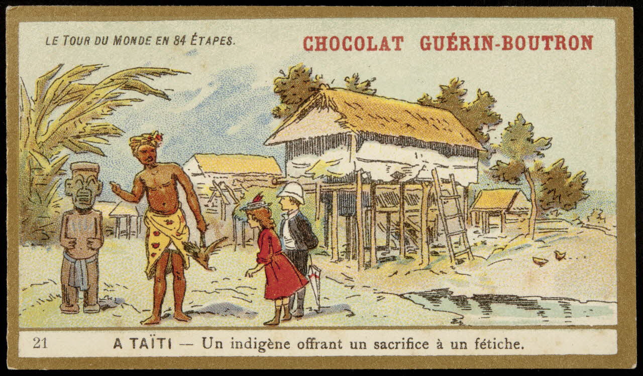 Testu & Massin carte réclame chromo Paris 1900-1903 1995.1.860.21 Photo