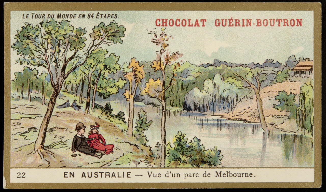 Testu & Massin carte réclame chromo Paris 1900-1903 1995.1.860.22 Photo