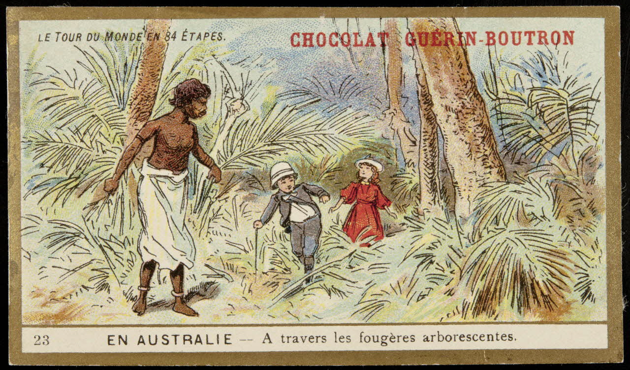 Testu & Massin carte réclame chromo Paris 1900-1903 1995.1.860.23 Photo