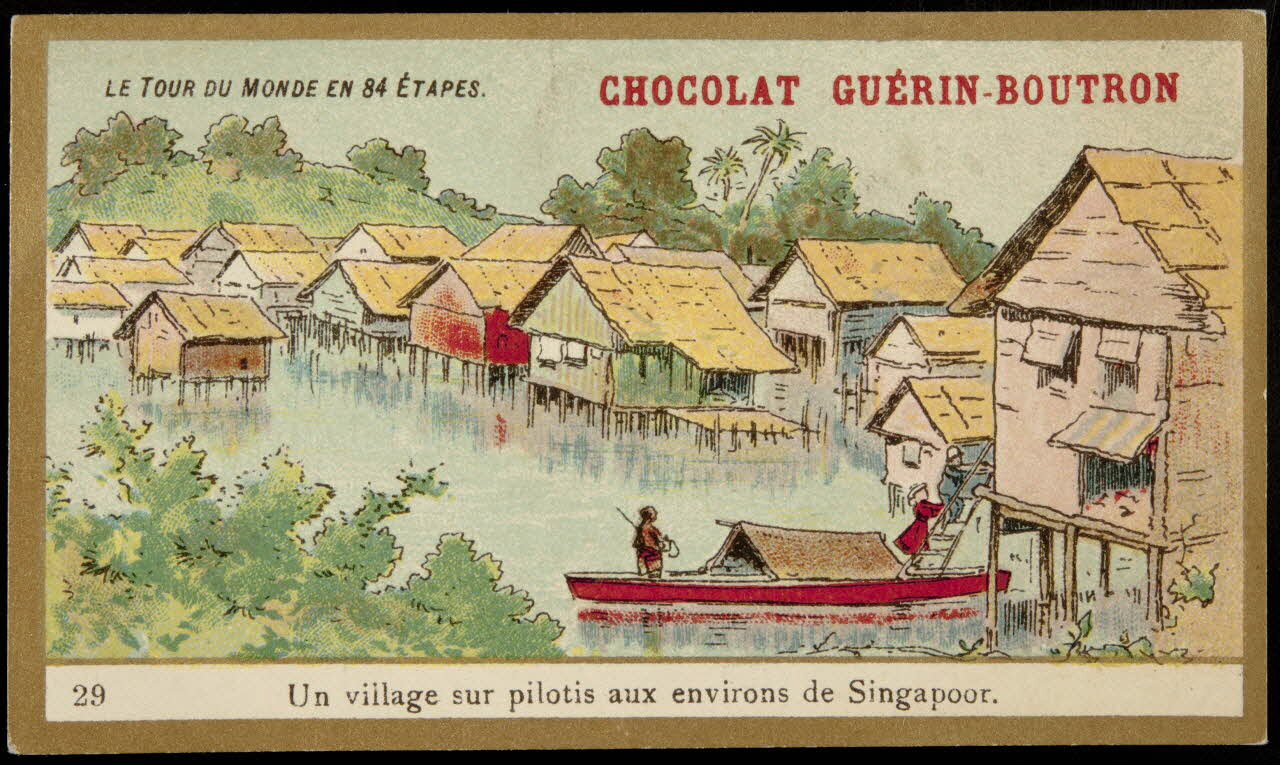 Testu & Massin carte réclame chromo Paris 1900-1903 1995.1.860.29 Photo