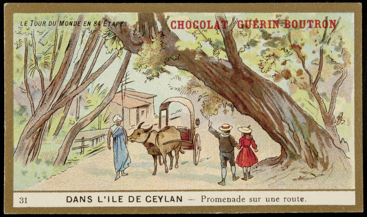 Testu & Massin carte réclame chromo Paris 1900-1903 1995.1.860.31 Photo