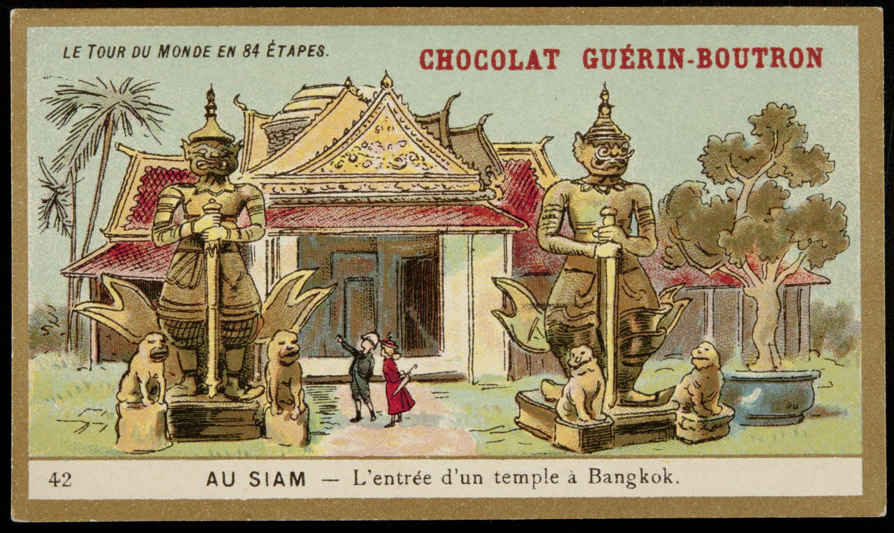 Testu & Massin carte réclame chromo Paris 1900-1903 1995.1.860.42 Photo