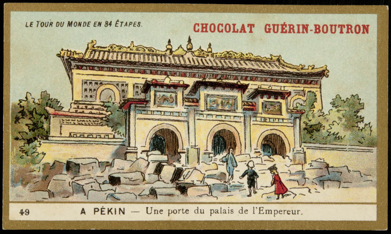 Testu & Massin carte réclame chromo Paris 1900-1903 1995.1.860.49 Photo
