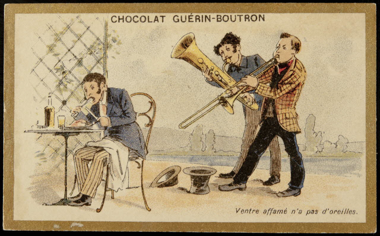 Testu & Massin carte réclame chromo Paris 1889-1903 1995.1.861.12 Photo