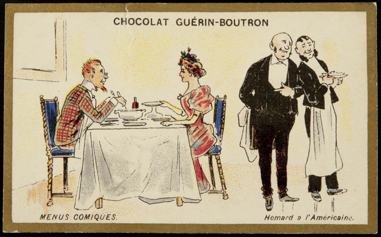 Testu & Massin carte réclame chromo Paris 1889-1903 1995.1.861.2 Photo