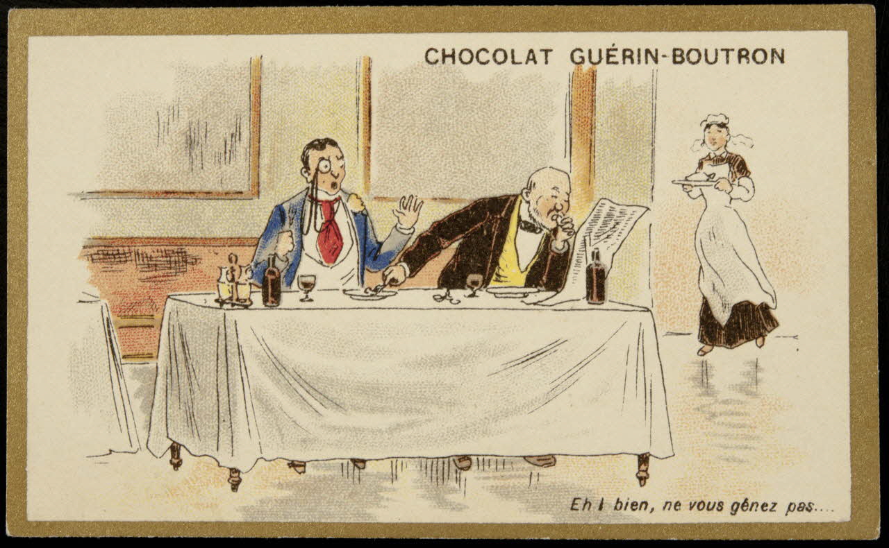 Testu & Massin carte réclame chromo Paris 1889-1903 1995.1.861.20 Photo