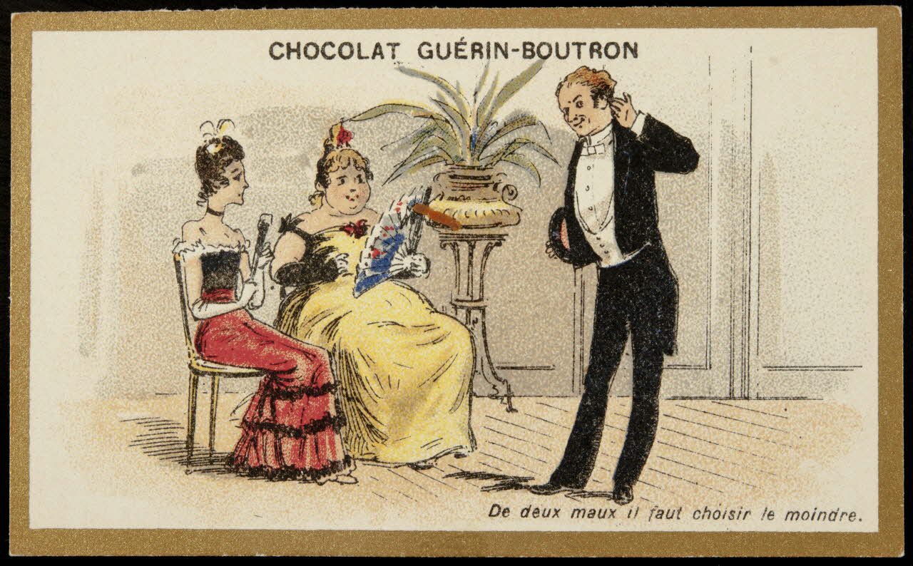 Testu & Massin carte réclame chromo Paris 1889-1903 1995.1.861.8 Photo