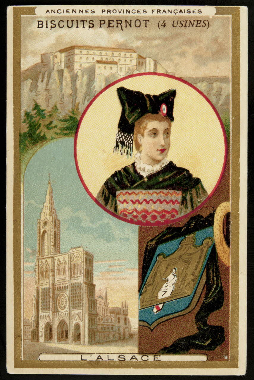 Imprimerie H. Laas carte réclame chromo Paris 1900-1905 1995.1.869.1 Photo