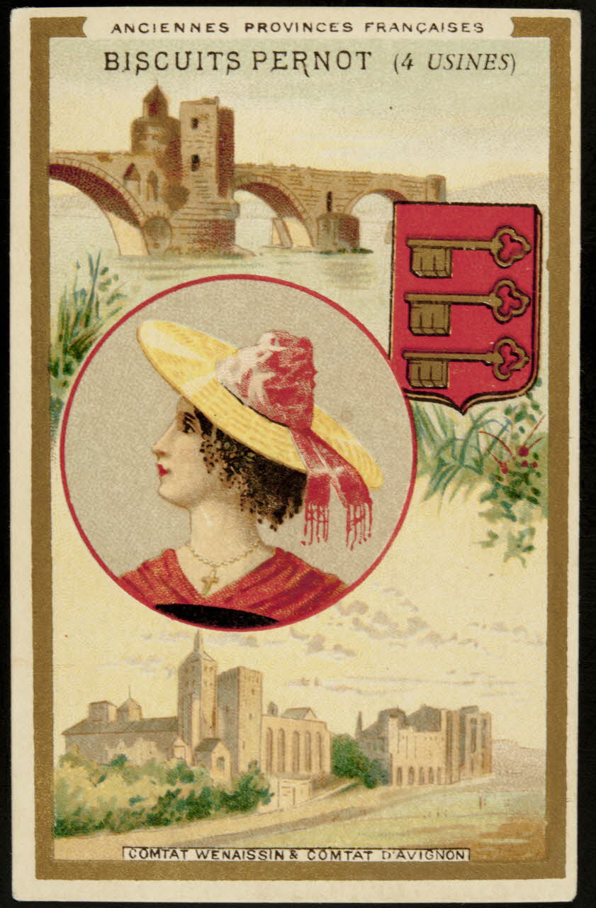 Imprimerie H. Laas carte réclame chromo Paris 1900-1905 1995.1.869.13 Photo