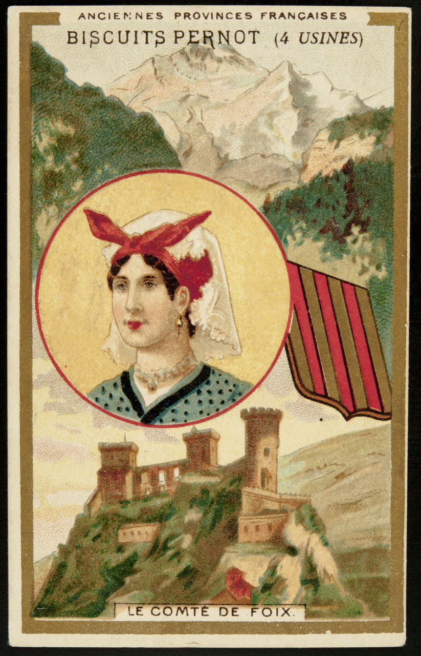 Imprimerie H. Laas carte réclame chromo Paris 1900-1905 1995.1.869.14 Photo