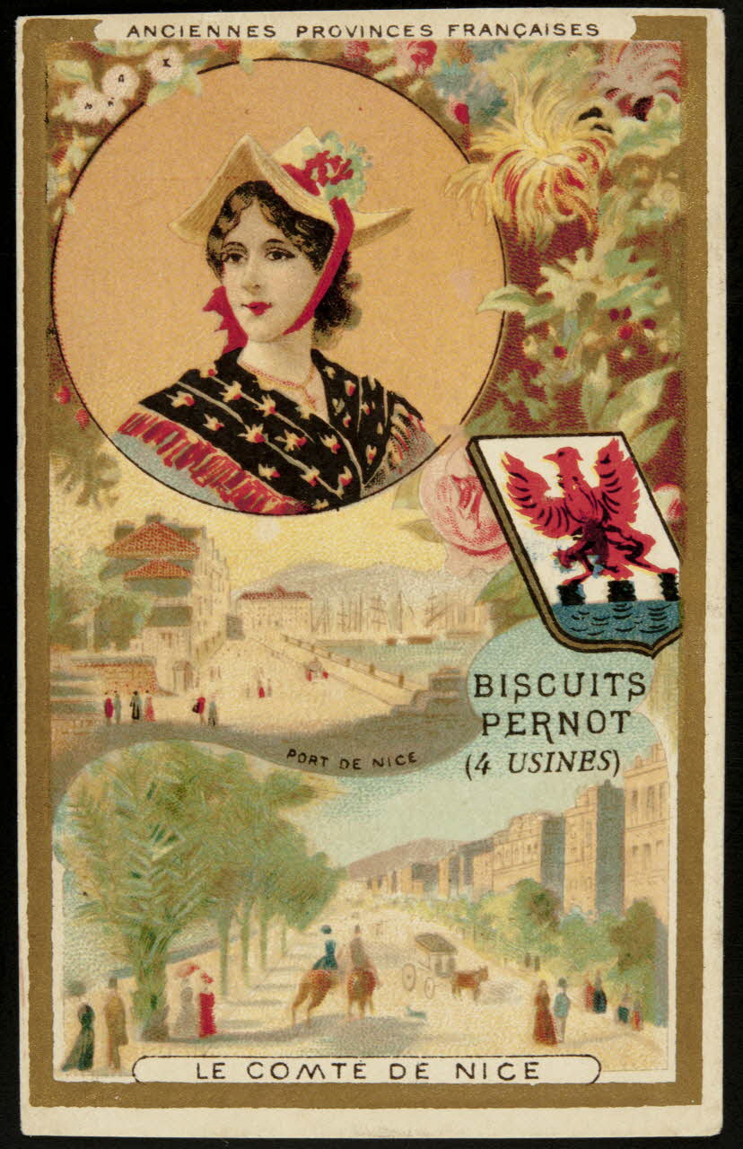 Imprimerie H. Laas carte réclame chromo Paris 1900-1905 1995.1.869.15 Photo