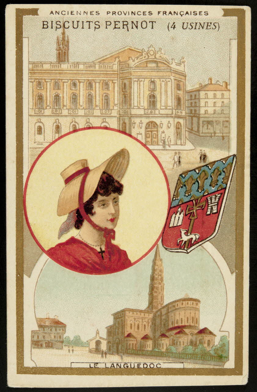 Imprimerie H. Laas carte réclame chromo Paris 1900-1905 1995.1.869.21 Photo