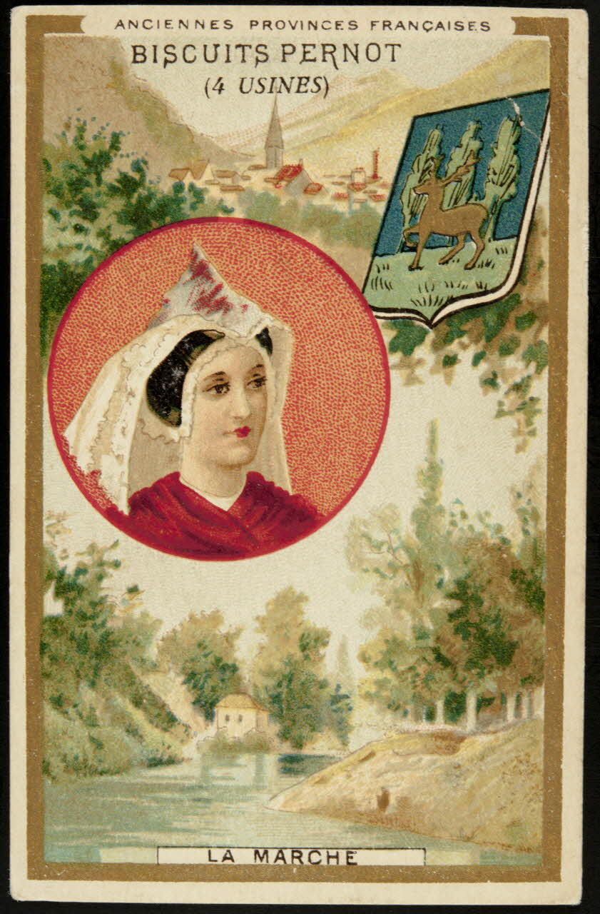 Imprimerie H. Laas carte réclame chromo Paris 1900-1905 1995.1.869.26 Photo