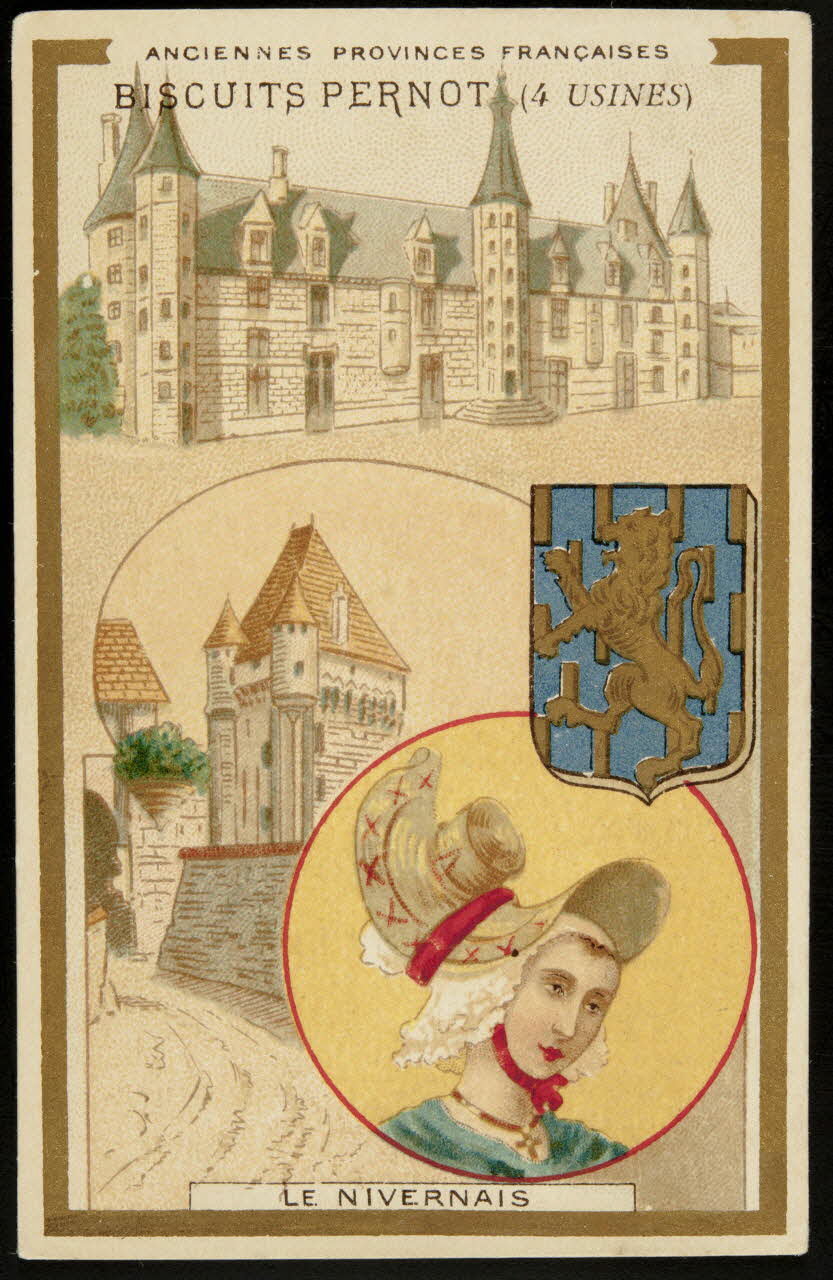Imprimerie H. Laas carte réclame chromo Paris 1900-1905 1995.1.869.27 Photo