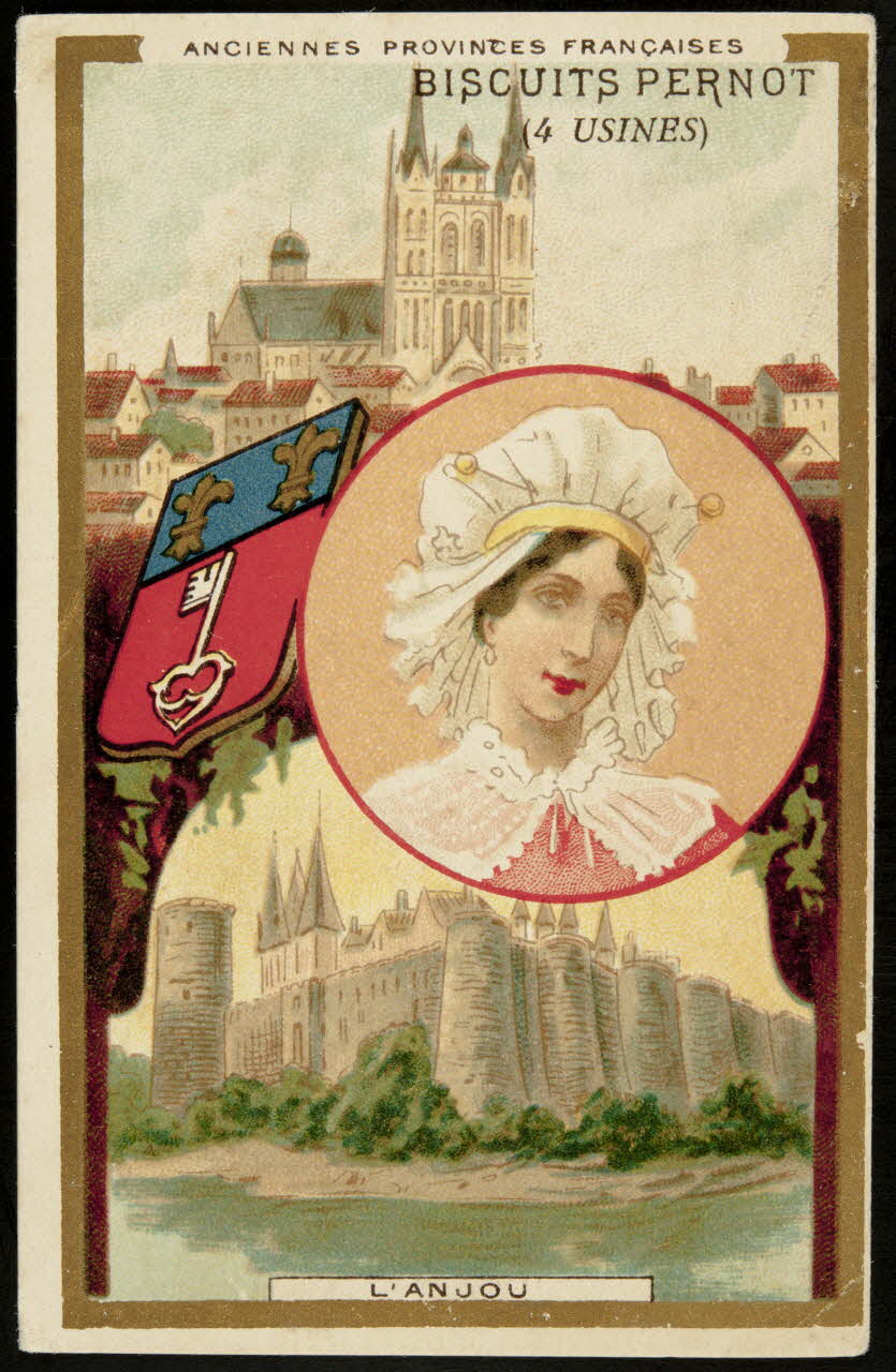 Imprimerie H. Laas carte réclame chromo Paris 1900-1905 1995.1.869.3 Photo