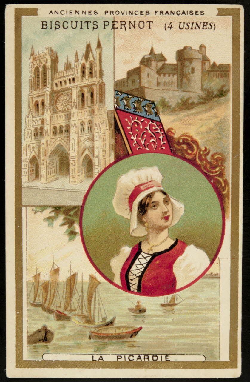 Imprimerie H. Laas carte réclame chromo Paris 1900-1905 1995.1.869.30 Photo