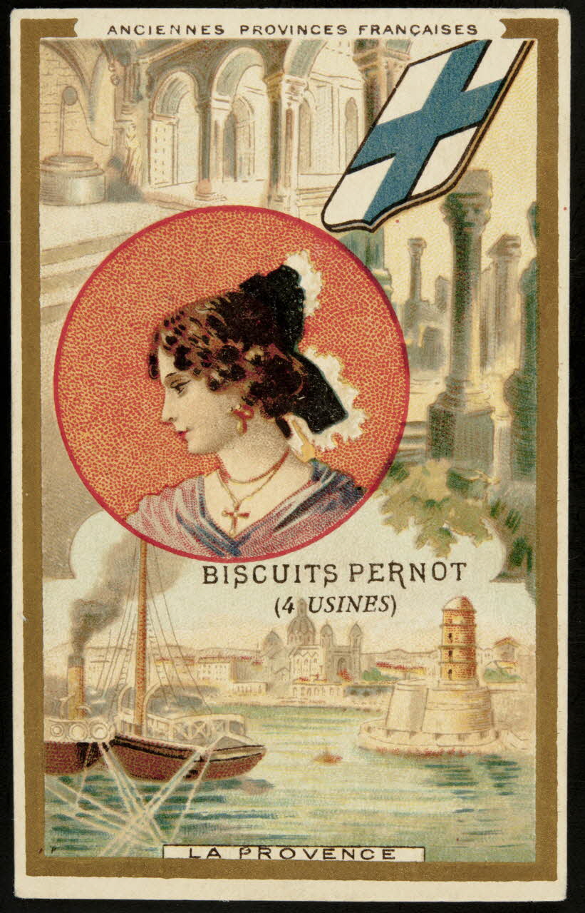 Imprimerie H. Laas carte réclame chromo Paris 1900-1905 1995.1.869.32 Photo
