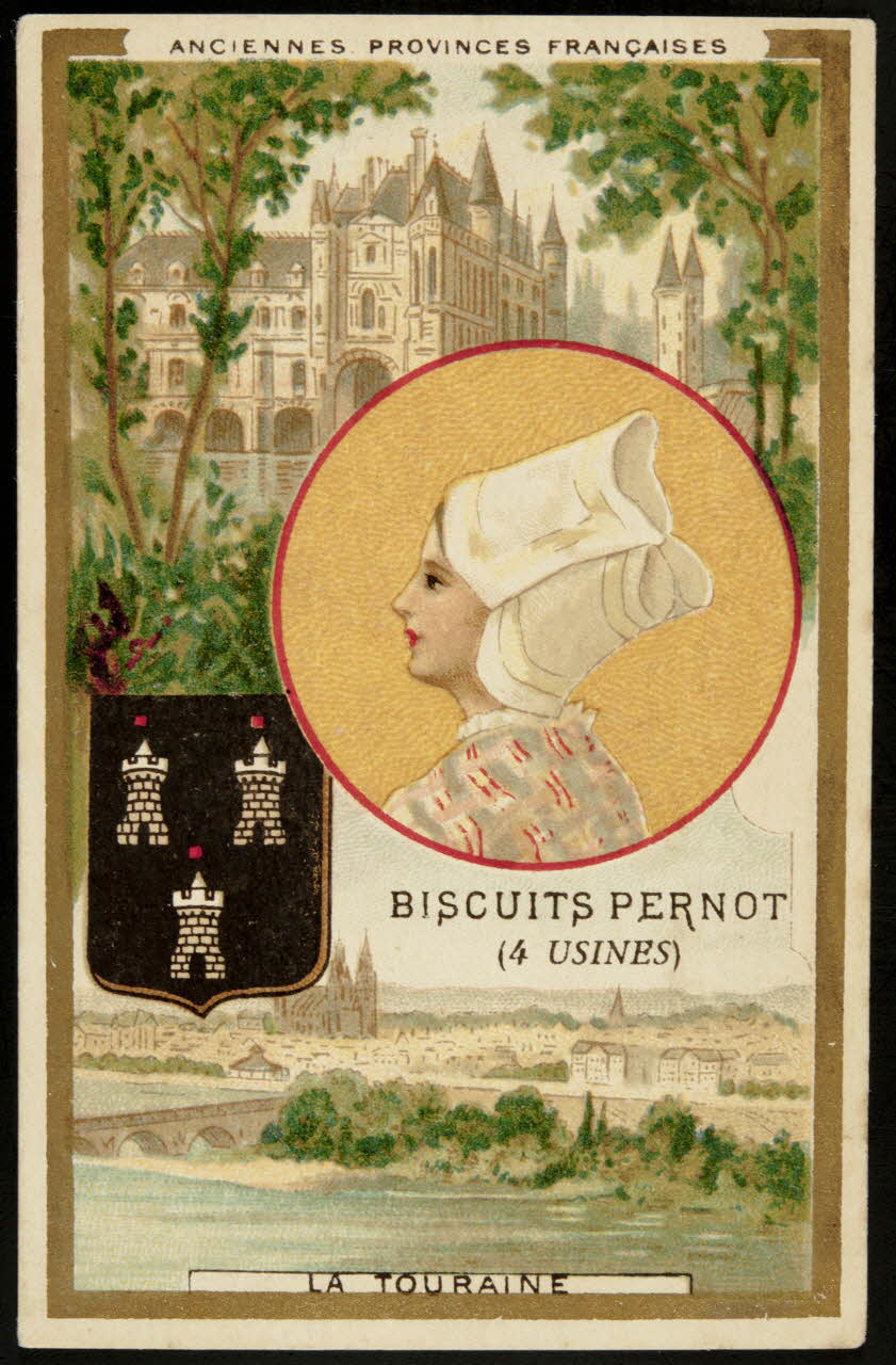 Imprimerie H. Laas carte réclame chromo Paris 1900-1905 1995.1.869.35 Photo