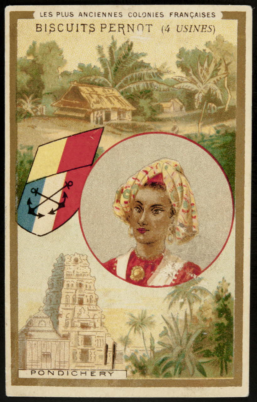 Imprimerie H. Laas carte réclame chromo Paris 1900-1905 1995.1.869.38 Photo