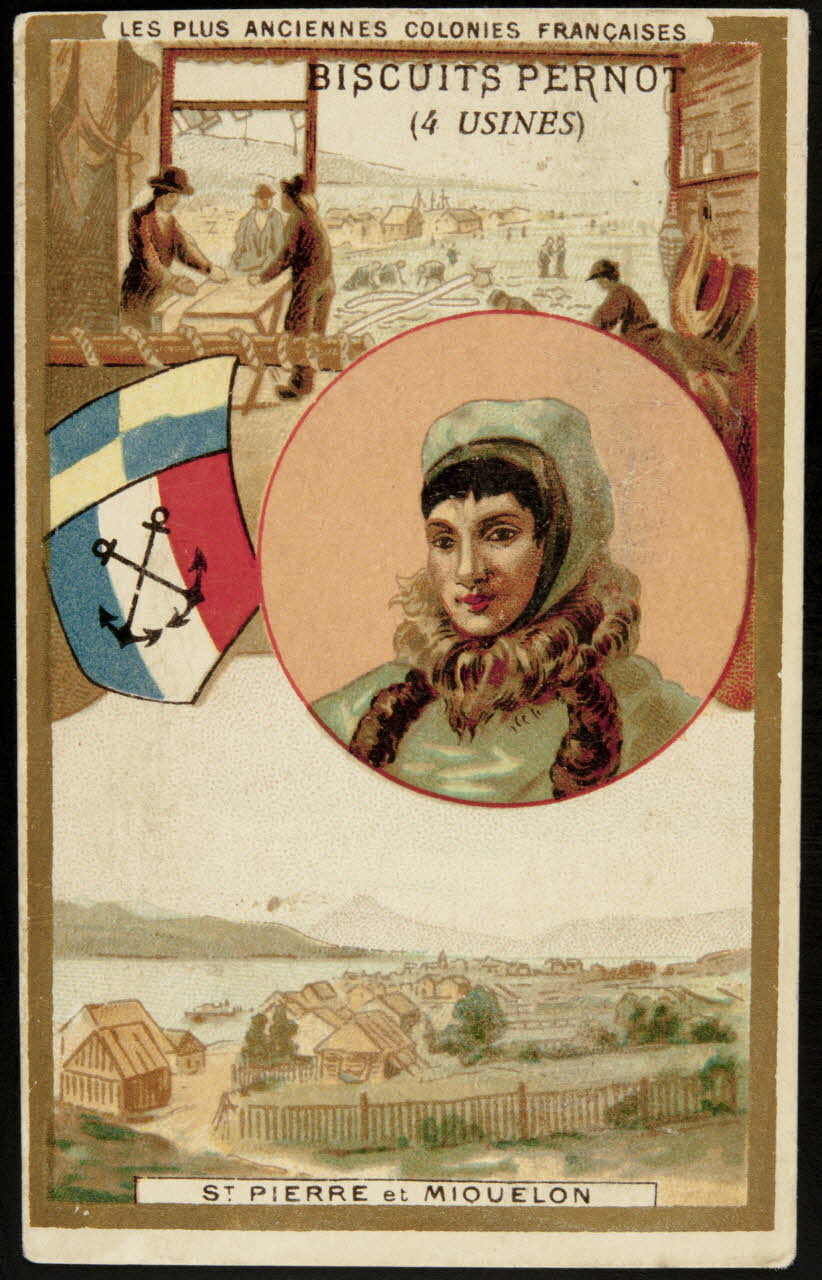 Imprimerie H. Laas carte réclame chromo Paris 1900-1905 1995.1.869.39 Photo