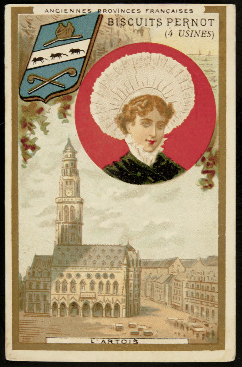 Imprimerie H. Laas carte réclame chromo Paris 1900-1905 1995.1.869.4 Photo