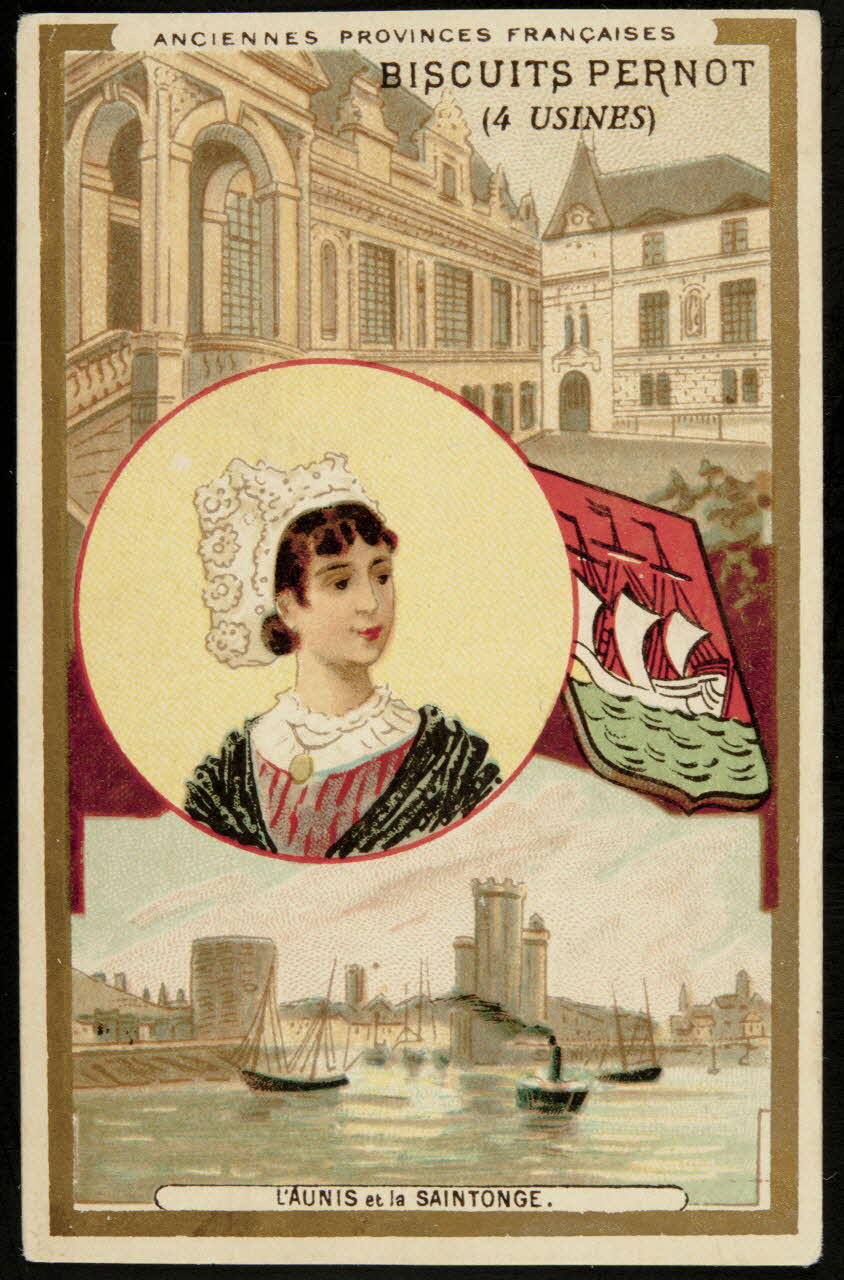 Imprimerie H. Laas carte réclame chromo Paris 1900-1905 1995.1.869.5 Photo