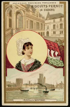 Imprimerie H. Laas carte réclame chromo Paris 1900-1905 1995.1.869.5 Photo