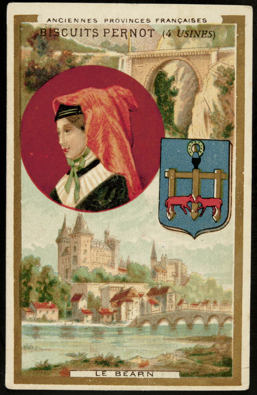 Imprimerie H. Laas carte réclame chromo Paris 1900-1905 1995.1.869.7 Photo