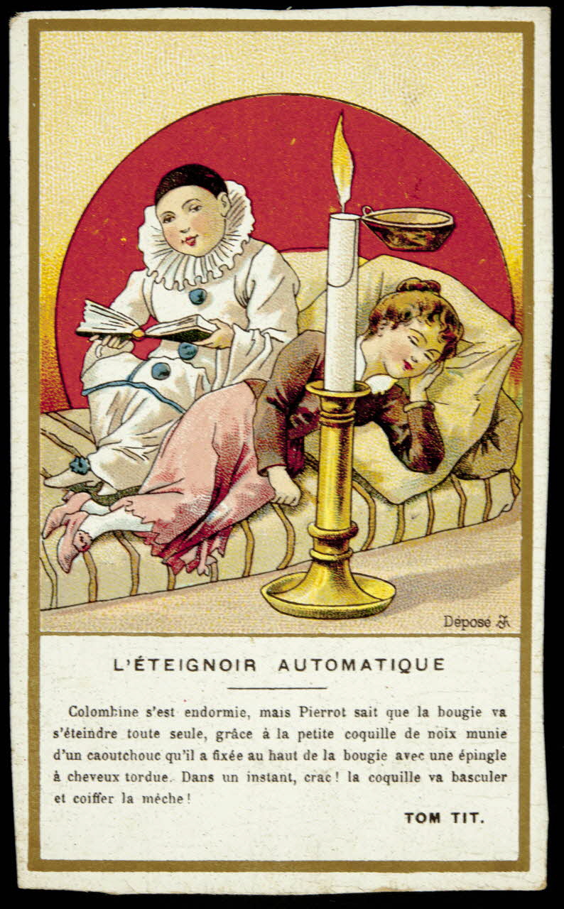 Tit Tom ; Vallet-Minot et Cie carte réclame chromo Paris 1889-1914 1995.1.870.16 Photo