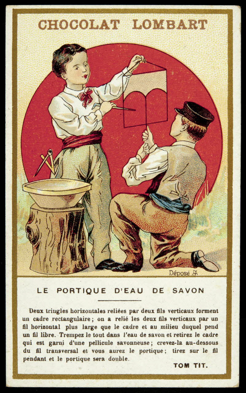 Tit Tom ; Vallet-Minot et Cie carte réclame chromo Paris 1889-1914 1995.1.870.39 Photo