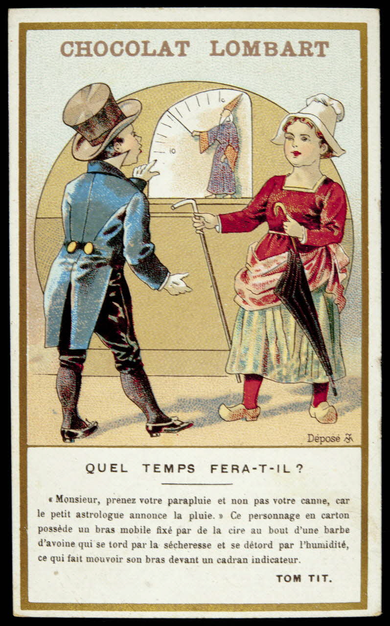 Tit Tom ; Vallet-Minot et Cie carte réclame chromo Paris 1889-1914 1995.1.870.40 Photo