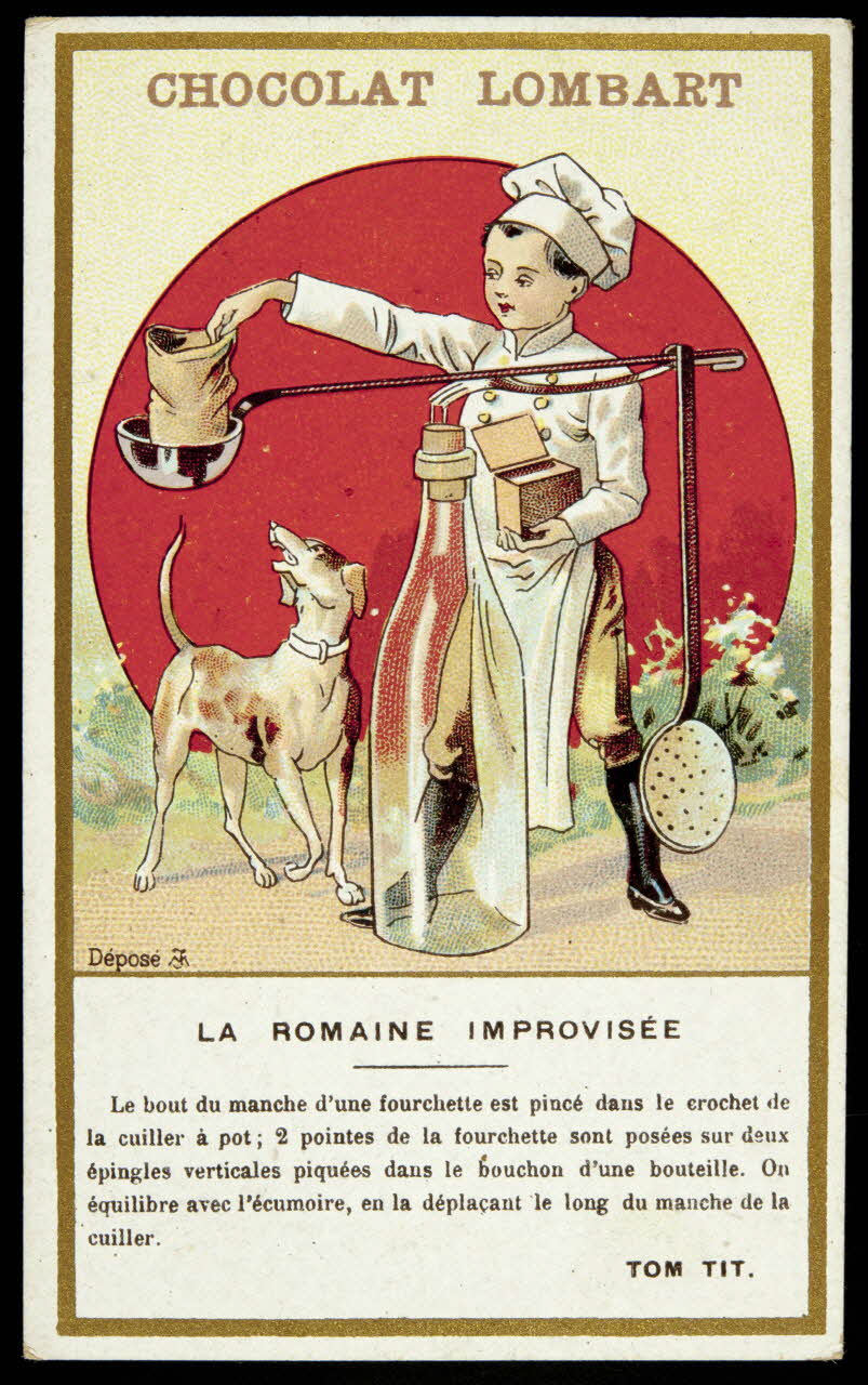 Tit Tom ; Vallet-Minot et Cie carte réclame chromo Paris 1889-1914 1995.1.870.43 Photo