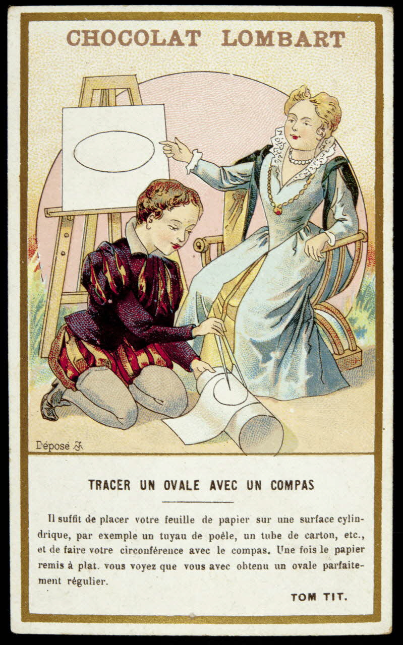 Tit Tom ; Vallet-Minot et Cie carte réclame chromo Paris 1889-1914 1995.1.870.48 Photo