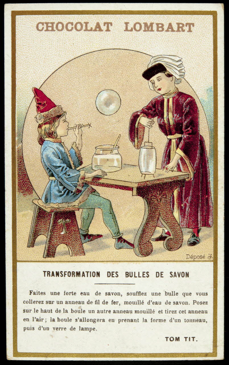 Tit Tom ; Vallet-Minot et Cie carte réclame chromo Paris 1889-1914 1995.1.870.50 Photo