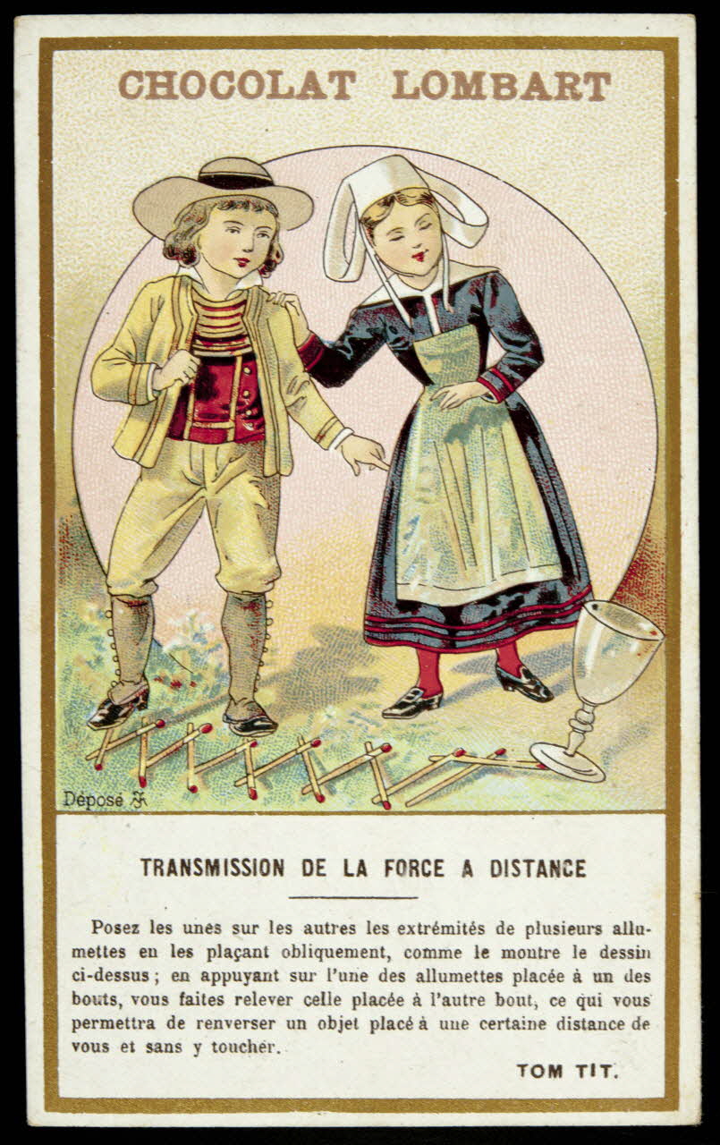 Tit Tom ; Vallet-Minot et Cie carte réclame chromo Paris 1889-1914 1995.1.870.51 Photo