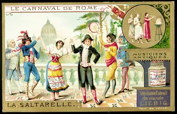 Liebig carte réclame chromo Anvers 1897 1995.1.872.1 Photo