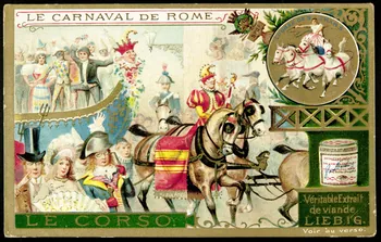 Liebig carte réclame chromo Anvers 1897 1995.1.872.3  Photo