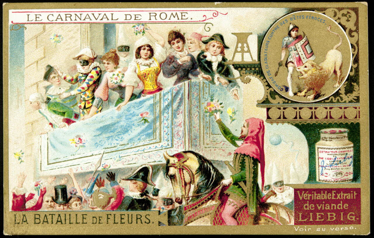 Liebig carte réclame chromo Anvers 1897 1995.1.872.4 Photo