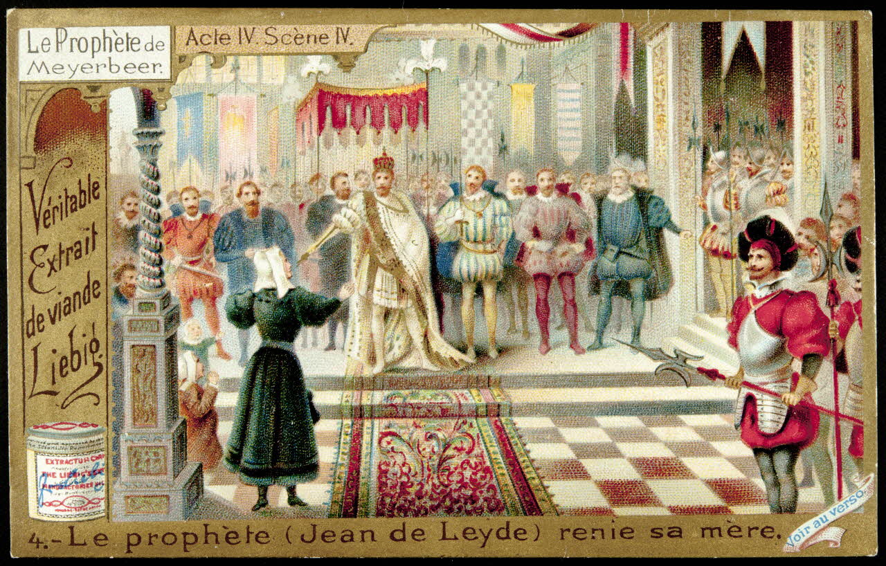 Liebig carte réclame chromo Anvers 1897 1995.1.873.4 Photo