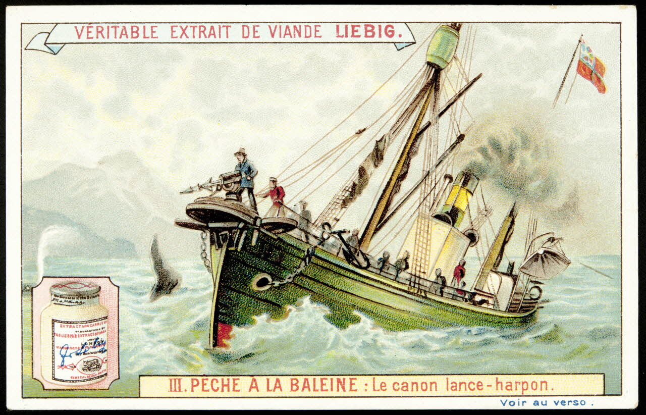 Liebig carte réclame chromo Anvers 1898 1995.1.875.3 Photo