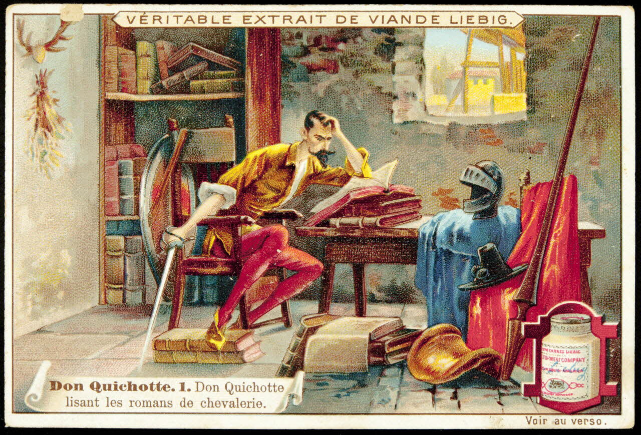 Liebig carte réclame chromo Anvers 1898 1995.1.876.1 Photo