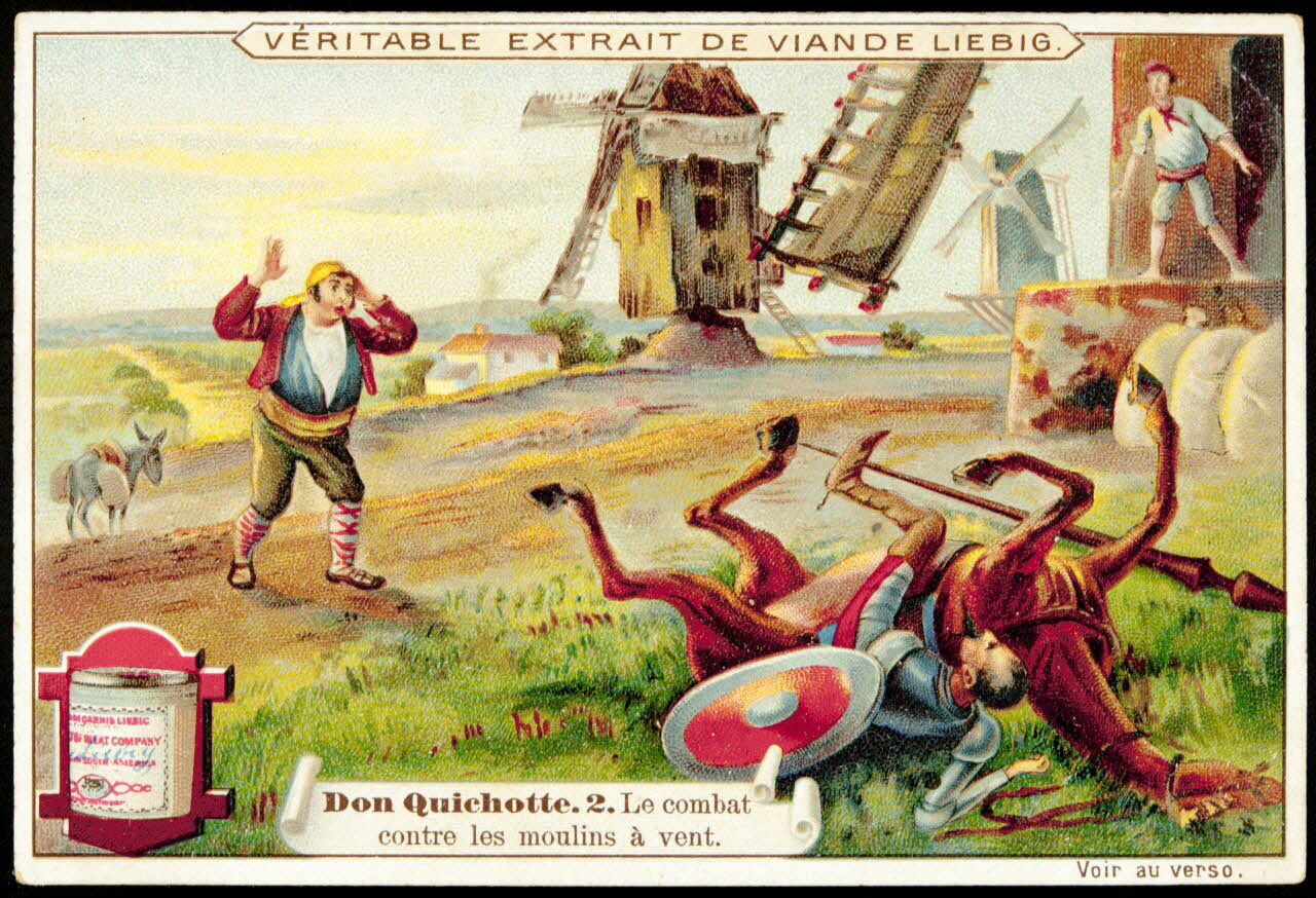Liebig carte réclame chromo Anvers 1898 1995.1.876.2 Photo