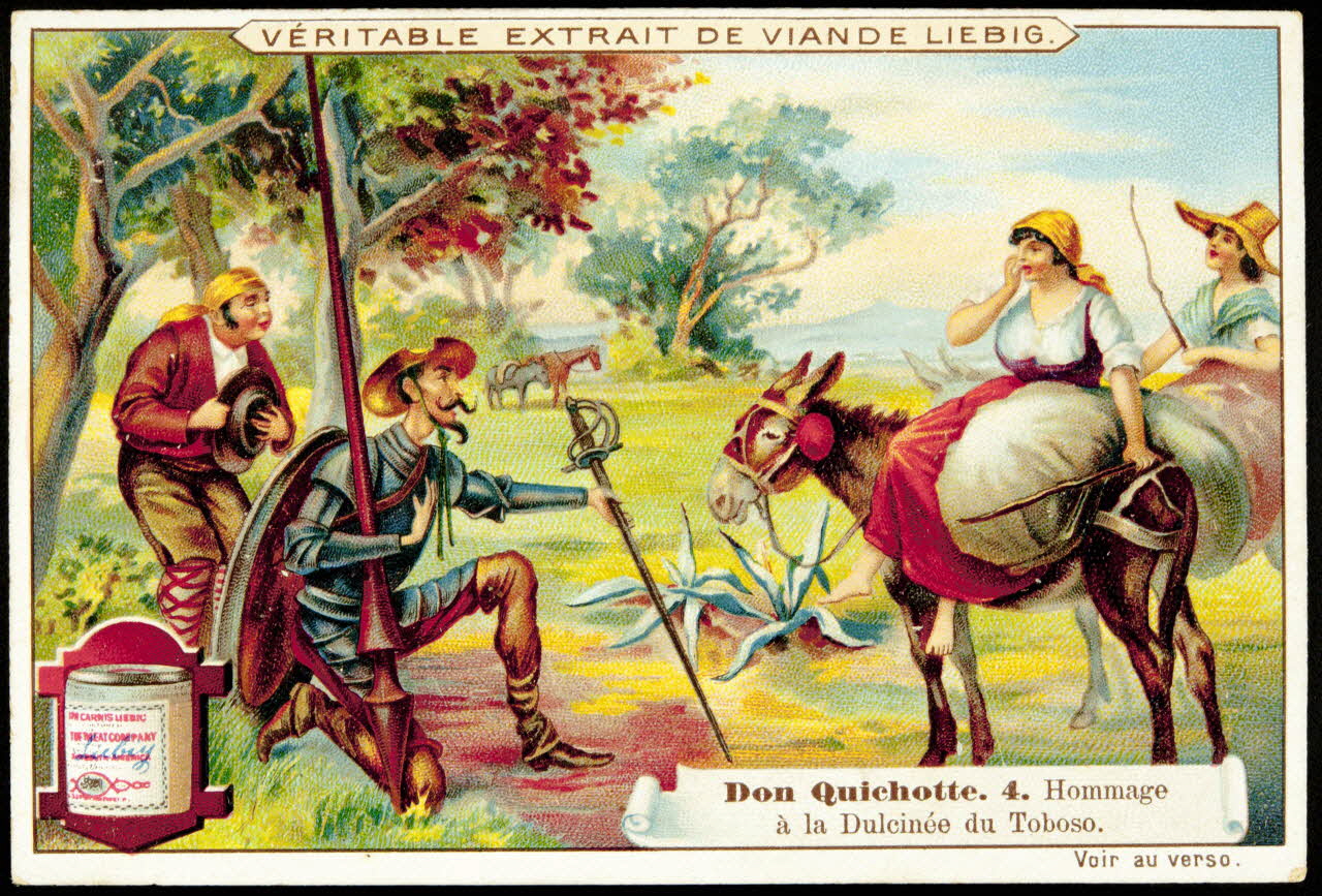 Liebig carte réclame chromo Anvers 1898 1995.1.876.4 Photo