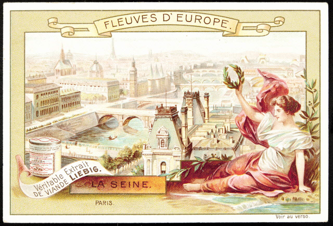 Liebig carte réclame chromo Anvers 1898 1995.1.878.2 Photo